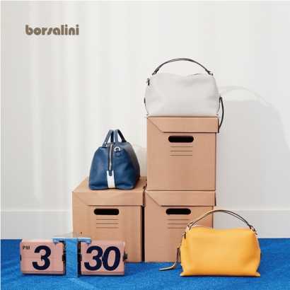 borsalini絕配玩色，玩出春夏新滋味