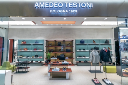 AMEDEO TESTONI 全球最新形象概念店 進駐台中大遠百2樓