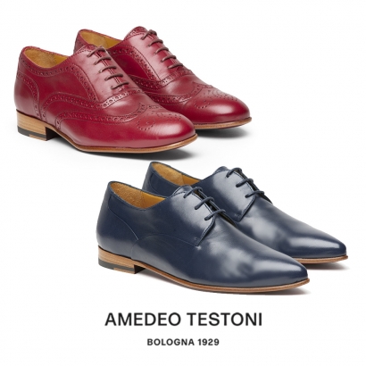 AMEDEO TESTONI 女生牛津鞋，展現自信的正裝風格
