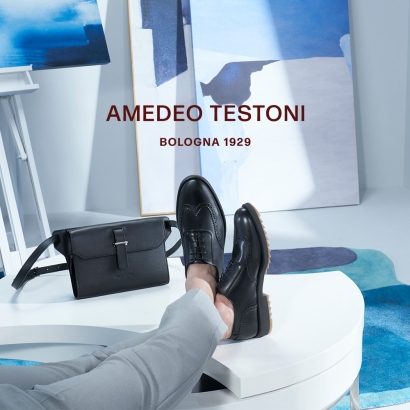 AMEDEO TESTONI 牛津鞋進化版，隨意穿搭商務與休閒裝束