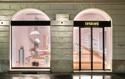 TESTONI ｜米蘭全新全球旗艦店隆重開幕---義式匠心工藝與當代設計演繹極致奢華