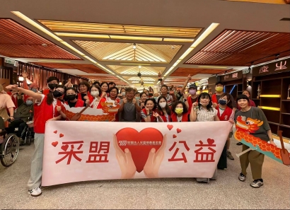 采盟團隊前進桃園榮民之家　手作艾草香包陪伴長者共度溫馨時光